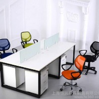 上海板式办公家具 职员桌 办公桌椅 简约现代 屏风工作位直销
